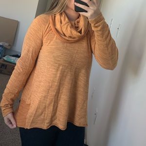 Free people beach collection turtleneck/cowl neck pullover